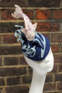 Third Place - The Worshipful Company of Feltmakers of London Design Award 2018 - Image by Millinery