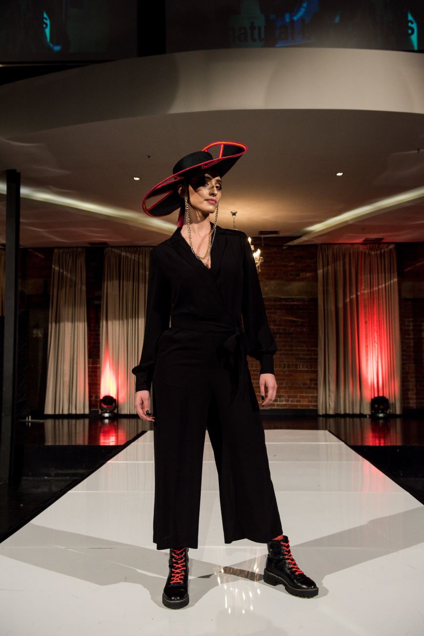 Raw Defiance Runway - Laura Dunnington - Contempromental - Millinery.Info