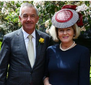 Client of Rebecca Carswell of Amelda Millinery